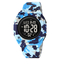 SKMEI 2160 Cool Trend Relojes digitales a prueba de agua Reloj despertador luminoso Reloj electrónico para hombre con luz Led