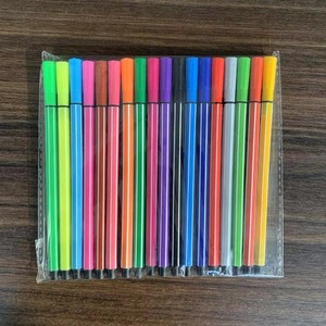 Promotional Plastic Fiber Pens Assorted 36 Colors Water Color Pen <strong>Set</strong> Premium Fiber Tip Pen <strong>Writing</strong> Coloring Drawing <strong>Lettering</strong> - Product Image 6