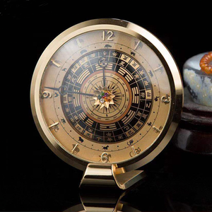 Đồng Hồ Để Bàn Mạ Vàng 18K Đồng Hồ Để Bàn Màu Đồng Châu Âu Sang Trọng Có Mặt Số 12 Cung Hoàng Đạo Trung Quốc Đồng Hồ Để Bàn Trang Trí Nhà Cửa - Product Image 5