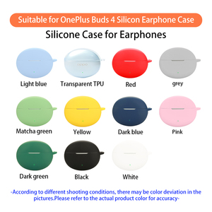 Étui de protection pour casque étui en silicone pour écouteurs pour <span class=keywords><strong>OnePlus</strong></span> <span class=keywords><strong>Buds</strong></span> 4, coque d'écouteurs sans fil TWS, pour housse airpods - Product Image 2
