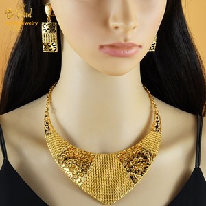 Женское золотое ожерелье из Дубая, 24 карат - Product Image 5
