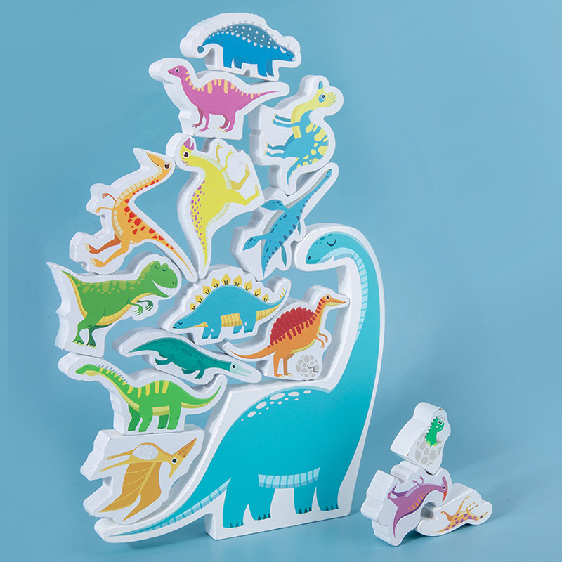 Dinosaure empilés hauteur 2