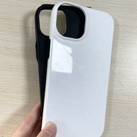 Coques de téléphone en TPU 2-en-1 antichoc et étanches pour sublimation, personnalisables en taille/couleur/logo