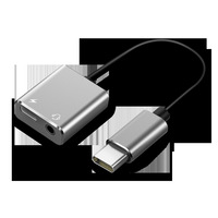 Typ-C zu 3,5mm Audio-Adapter mit PD-Ladefunktion USB-C Kopfhöreranschluss Konverter Plug-and-Play