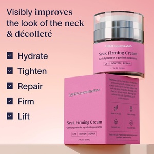 Crema Reafirmante Facial y de Cuello, Versión en Inglés, Personalizable OEM, con Té Verde, <span class=keywords><strong>Aloe</strong></span> <span class=keywords><strong>Vera</strong></span>, Colágeno y Ácido Hialurónico para Todo Tipo de Piel - Product Image 3