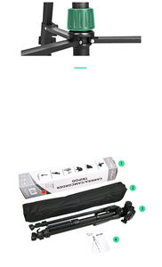 WEIFENG Trípode de Cámara Profesional para Cámara Digital DSLR, Trípode de Vídeo en Vivo con Cabezal Giratorio de 1,6 °, 360 m, M - Product Image 2