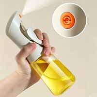 Bouteille pulvérisateur d'huile de cuisson de précision 200 ml, vaporisateur d'huile portable en verre pour salade, cuisson, friteuse à air, régime alimentaire sain, gadget de cuisine