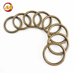 定制青铜或现货最新锌合金弹簧圈钥匙圈袋金属配件圆形弹簧门开口o形圈