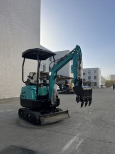 Mini-excavatrices diesel compactes d'usine, rotovators pour fermes et vergers, engins de terrassement et de construction sur chenilles Eaton, garantie 1 an - Product Image 3