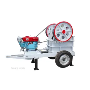 Convenient And Fast Small Mobile Stone Jaw Crusher PE150*250PE200*300