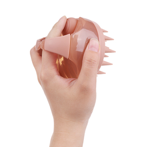 Unique Deep Cleaning Exfoliator Silicone Hair Scalp Massager Shampoo Hair Growth <b>Scrub</b> <b>Brush</b> - Product Image 3