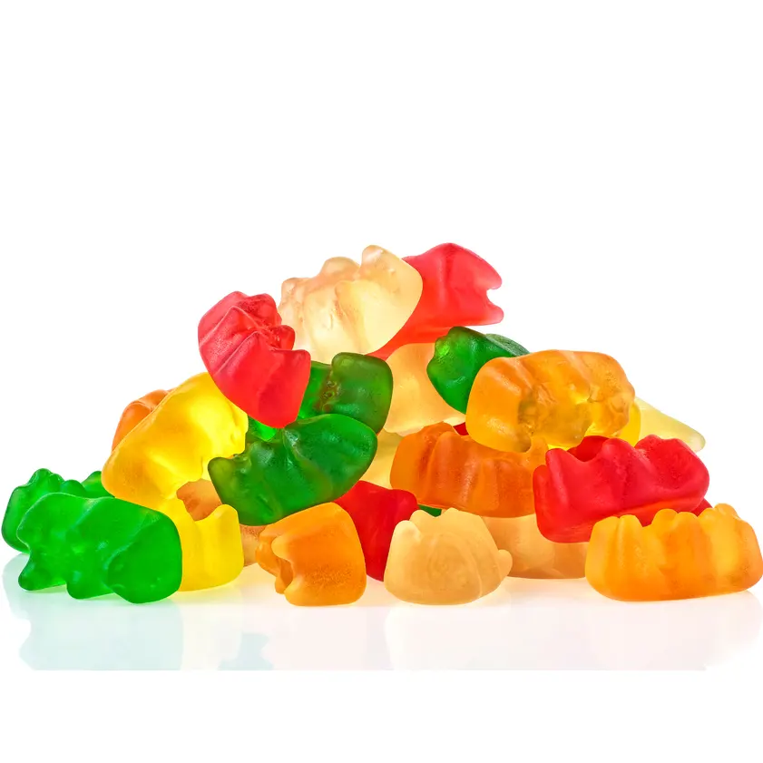 ODM/OEM טבעי חרדת מתח הקלה גם שינה טבעוני Gummy סוכריות תוספי ויטמינים להוסיף פטריות תמצית