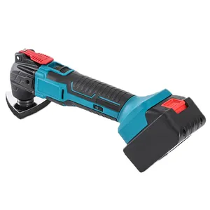 Outils électriques polyvalents 21V Grattoir sans fil Scie pivotante <span class=keywords><strong>Batterie</strong></span> lithium rechargeable Meuleuse d'angle électrique Ensemble de polisseuse - Product Image 2