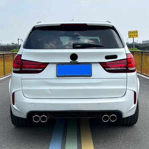 Kit Carrozzeria Aggiornato F15 2013-2018 con <span class=keywords><strong>Paraurti</strong></span> Anteriore e Posteriore, Cofano Motore Anteriore, Terminale di Scarico e Fendinebbia per BMW <span class=keywords><strong>X5</strong></span> - Product Image 5