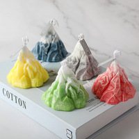 Bougie aromatique de forme minimaliste nordique, bougie parfumée en cire de soja naturelle pour la décoration de la maison, de la chambre à coucher et de la table