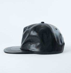 Casquettes Snapback en Cuir PU avec Logo Brodé Personnalisé, Design Unique, Style Hip Hop de Marque - Product Image 3