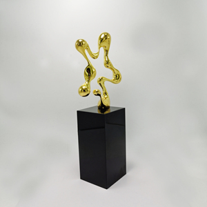 アンティークスタイルカスタム3Dロゴゴールドメタルクラフトスタートロフィーファクトリーダイレクトビジネス賞映画テレビ番組俳優女優 - Product Image 2