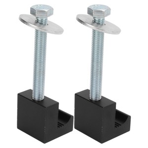 2 pcs phổ Heavy Duty hộp công cụ Tie xuống Hợp kim nhôm J Hooks chéo cho Pickup xe tải - Product Image 4