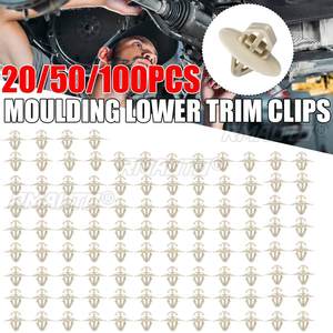 100x Car <b>Clips</b> Side Moulding Lower Protection Door <b>Trim</b> for Trafic Master for Kangoo Iveco for Nissan Primastar for Opel Vivaro - Product Image 1