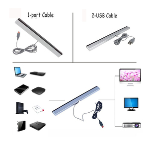 Barra de Sensor de movimiento para Nintendo Wii U, receptor infrarrojo con cable, <span class=keywords><strong>IR</strong></span> Ray - Product Image 5
