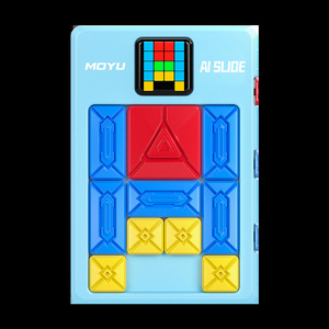 Magic Domain Ai Huarong Road Puzzle Rubiks Cube 3x3, juguete educativo para estimular el cerebro, para adolescentes de 7 a 14 años - Product Image 3