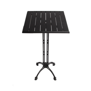Mesa alta de madera duradera de estilo europeo, muebles de <span class=keywords><strong>Bar</strong></span> para restaurante <span class=keywords><strong>y</strong></span> cafetería - Product Image 4
