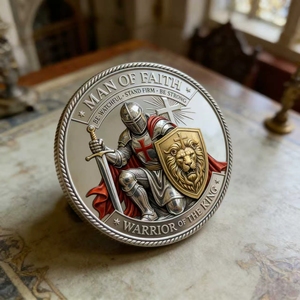 <span class=keywords><strong>Moneta</strong></span> 3D in Rilievo del Leone di Giuda, <span class=keywords><strong>Moneta</strong></span> Commemorativa da Collezione Cristiana per Chiesa e Souvenir - Product Image 3
