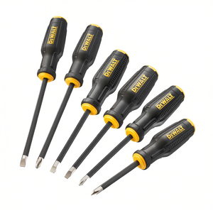 DeWalt <b>Screwdriver</b> <b>Set</b> 6 Pc Slotted And Phillips FullFit Handle - Product Image 2