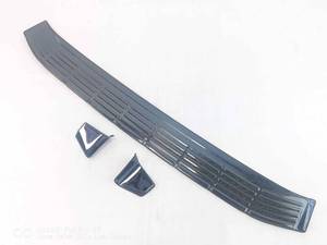 Protection arrière de <span class=keywords><strong>coffre</strong></span> en acier inoxydable Maictop pour Toyota Land Cruiser LC300 2021-2024, accessoires intérieurs en acier, kit interne - Product Image 2