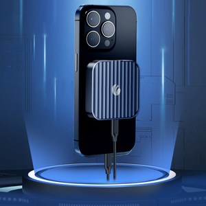 VCOM Magnetic Enclosure SSD External Portable Hard Drive Aluminium <span class=keywords><strong>USB</strong></span> C to M.2 2230 NVME SATA 10Gbps for Phone - Product Image 1