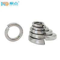 Arandela de presión DIN127 con tuerca de seguridad a juego SS304 4 #   6 #   Estándar ASME con Recubrimiento de Zinc