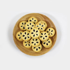 Biscuits fourrés à la confiture de fruits frais 600g Biscuits croustillants à la fraise Biscuits au beurre Fabricant - Product Image 5