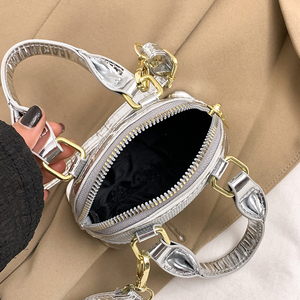 Dompet Koin Anak Grosir Baru, Tas Selempang Mini untuk Anak Perempuan, Tas Selempang PU Berkualitas Tinggi Model Niche Fashion - Product Image 6