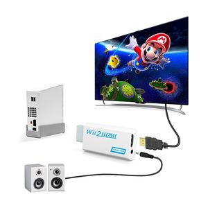 <span class=keywords><strong>Wii</strong></span> to <span class=keywords><strong>HDMI</strong></span> Converter 1080P Device <span class=keywords><strong>Wii</strong></span> <span class=keywords><strong>HDMI</strong></span> Adapter with 3.5mm Audio Jack&amp;<span class=keywords><strong>HDMI</strong></span> Output Compatible with <span class=keywords><strong>WII</strong></span> U HDTV - Product Image 5