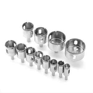 Juego <span class=keywords><strong>de</strong></span> Brocas <span class=keywords><strong>de</strong></span> Aleación para Cortar Agujeros en Metal <span class=keywords><strong>de</strong></span> 4-70 mm, para Madera, Plástico, Metal, Azulejos <span class=keywords><strong>de</strong></span> Cerámica, Paredes, Mármol - Product Image 4