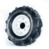 400 8 roue de tracteur 400-8 roue pneumatique chariot gonflable 4.00-8 roue en caoutchouc pneumatique micro-motoculteurs pneus pour tracteur