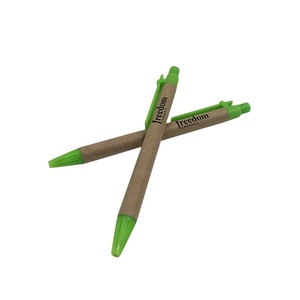 Promotion Eco Friendly Paper <b>Cheap</b> Retractable Ballpoint Pen - Product Image 1