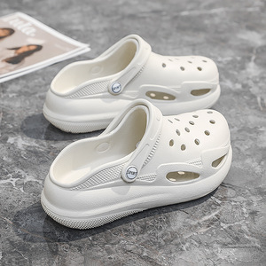 Sandalias de <span class=keywords><strong>Mujer</strong></span> con Orificios Transpirables, Estilo Nuevo, Suela Gruesa de EVA, Pantuflas para Exteriores, Casuales, de Playa, Punta Cerrada, para Uso en el Hogar, Venta al por Mayor - Product Image 6