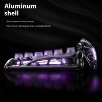 Clavier mécanique sans fil Gravastar pour ordinateur portable/ordinateur Cadeau spécial Périphériques de jeu haut de gamme Cyberpunk K1 Pro Édition spéciale