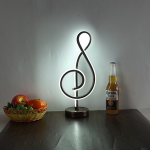 Modern and Minimalist Bedroom <b>Bedside</b> Warm LED Desk <b>Lamp</b>, Creative and Personalized Decorative Art Dining Table and bar Suitable - Product Image 4