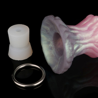 Jouets sexuels fantastiques, dildo extraterrestre géant, ovipositeur avec œufs creux gonflables monstres pour la stimulation du point G des adultes