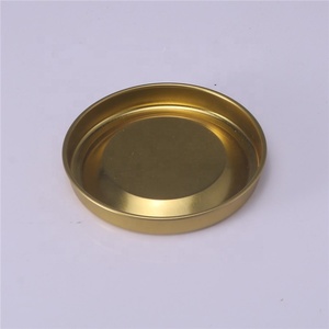 Kim loại thiếc nắp bìa cho ống giấy gói bìa có thể nhiều màu tinplate chai Bìa bên trong cắm nắp có thể tháo rời Top - Product Image 2