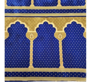 The Huge Manufacturer Provides the Affordable Luxury 100% Polyester Printed or Hand Tufted Muslim Masjid Prayer Carpet Rug Wall - Product Image 1