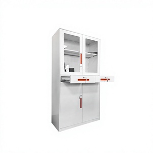 2-<b>Drawer</b> Foldable Modern Compact Metal <b>Small</b> File Cabinet Smart Practical Storage Solution for Office Spaces - Product Image 5