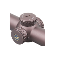 Lunette de tir tactique Vector Optics Continental X6 1-6x24 FDE BDC LPVO, en alliage d'aluminium, monocylindre 30 mm, pour la chasse