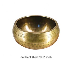 Cuenco Tibetano Nepalí para Meditación, Decoración Budista para el Hogar, Gong Zen, Cuencos de Yoga con Palo de Madera, Sagrado Dharma, Monjes <span class=keywords><strong>Lama</strong></span> - Product Image 2