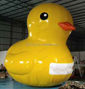 Gigantische Opblaasbare Gele Eend Drijvende Pvc Gele Eend Op Water Voor Evenement/Reclame/Promotie - Product Image 4