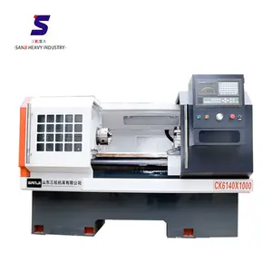 High quality and precision China CNC lathe price CK6140 horizontal flatbed CNC lathe machine for sale