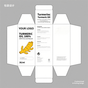 Aceite de cúrcuma corporal y facial de vitamina C natural orgánica pura mejorado con fragancia Olive Coconut Castor Argan-OEM disponible - Product Image 5