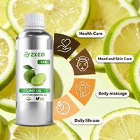 Huile essentielle de citron vert 100% naturelle de qualité supérieure pour la fabrication de savons et de bougies, huile de citron vert 100% pure de qualité cosmétique biologique